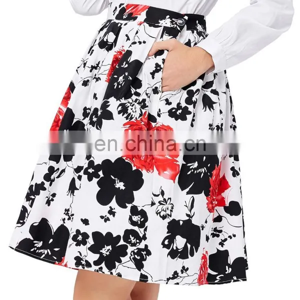 19 Colors ! Grace Karin Cheap Occident Short Vintage Cotton 50s Retro Skirt CL6294-12# photo-3