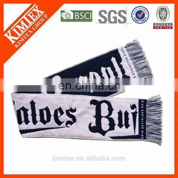 2016 Promotional Acrylic Woven Football Scarf photo-5