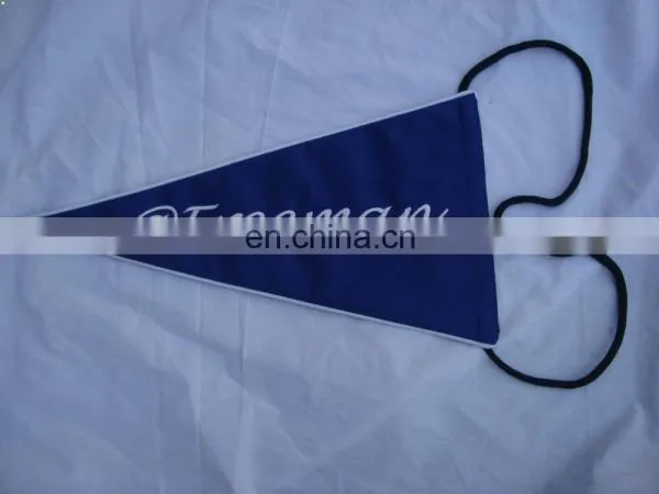 Outdoor Yacht Club Nautiacl Triangle Sailing Flag Custom Embroidered Burgee photo-2