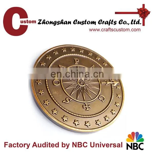 Factory Direct Sale Metal Cheap Custom Police Challenge Coin photo-4