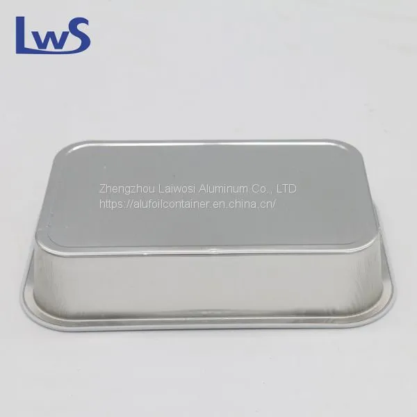 Airline Disposable Food Grade Aluminium Foil Container With Lid photo-2