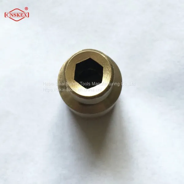 Non Sparking Tools Be-Cu Al-Br Drop Forged 1/2 Driver Socket Wrench Spanner photo-3