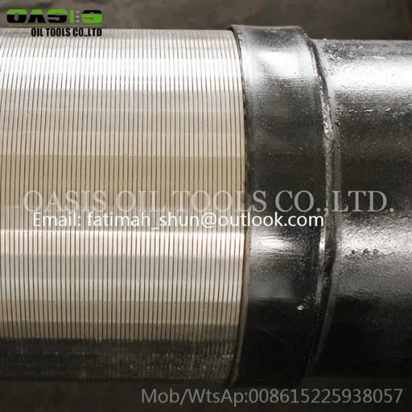 219mm Double Layer Wrapped Well Screens All-welded Square Slot Cylinder Screen photo-3
