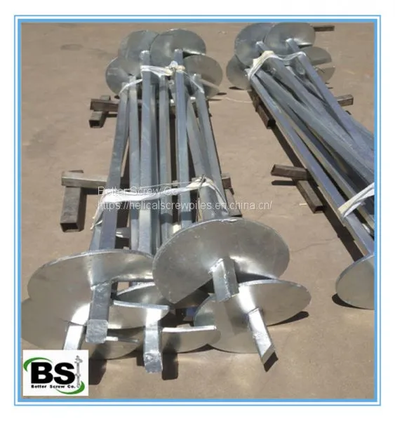 Global Sale Helical Anchors for Solar Ground Mounting photo-2