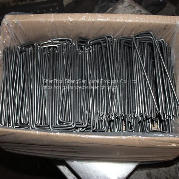 Black or Galvanized Garden Staple photo-2
