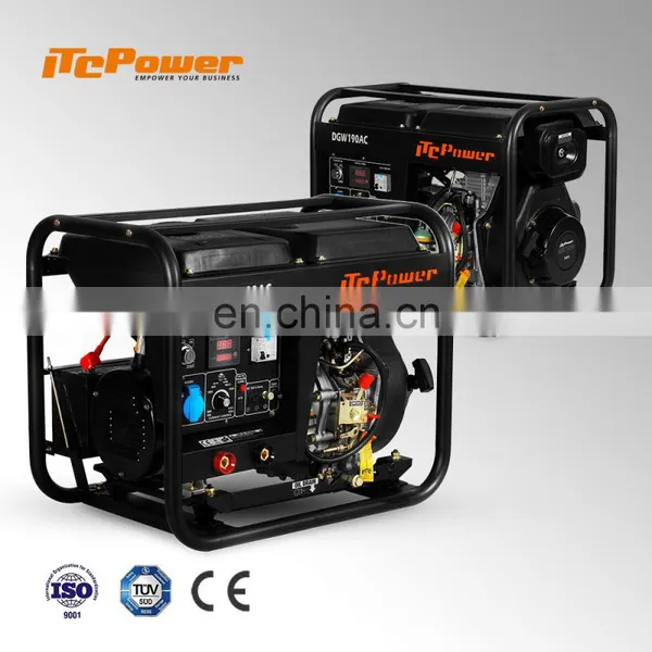 China Manufacturer 2kW Welder Diesel Welding Generator photo-6