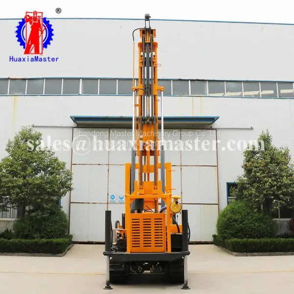 JDL-300 Crawler Water Well Drilling Rig/Water and Air Drilling Rig/mechanical Top Drive Drilling Rigs photo-4