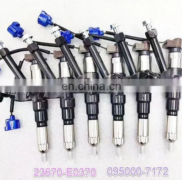 DENSO Common Rail Diesel Injector 095000-7172 for HINO P11C 23670-E0370 photo-3