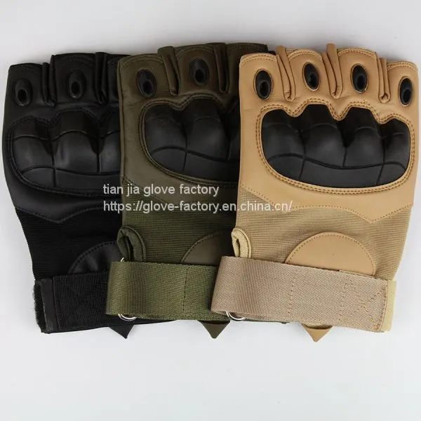 High-end Tactical Hunting and Riding Sports Outdoor Half-finger Gloves photo-2