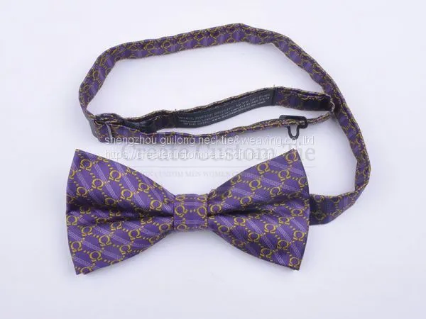 Custom Pre Tied Bowtie Bow Tie Set Custom Bowties Wholesale Custom Microfiber Pre Tied Bowtie photo-2