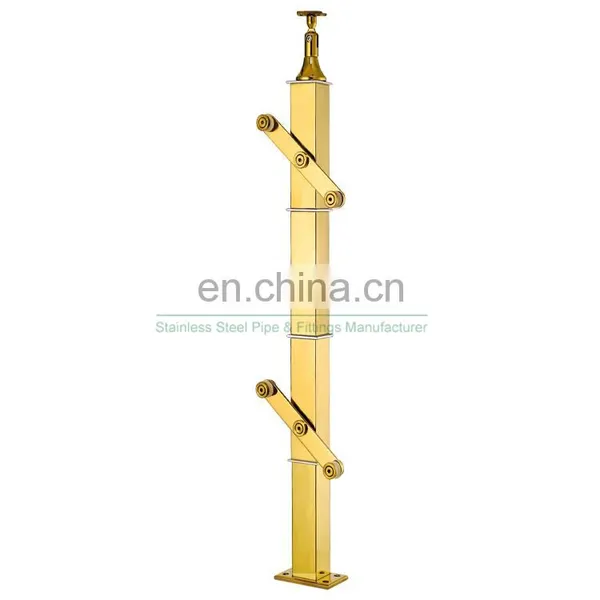 Hot Selling Villa Inox Ss 304 316 Brass Railing For Stairs Balustrades & Handrails Wholesale in China photo-3