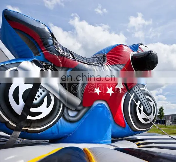 Motorcycle Theme Inflatable Interactive Pull Riding Games For Adults photo-5