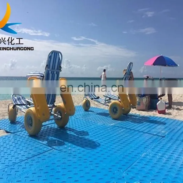Non-slip HDPE Ground Protection Plastic Floor Mats for Large Vehicles photo-4