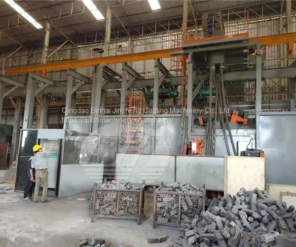 Tunnel Type Shot Blasting Machine