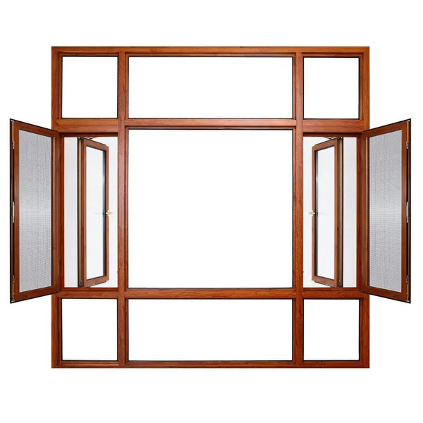 Tempered Glass Aluminium Casement Window photo-3