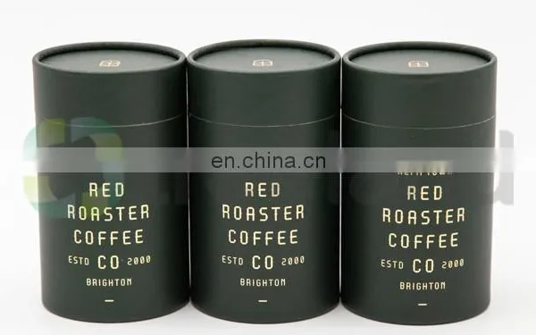 Fancy Coffee Packaging Custom Box Cylindrical Paper Box photo-3