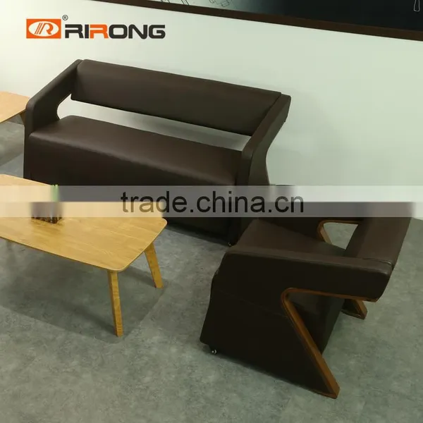 Modern Guangzhou Furniture Leather Circular Living Room Furniture Sofa photo-6