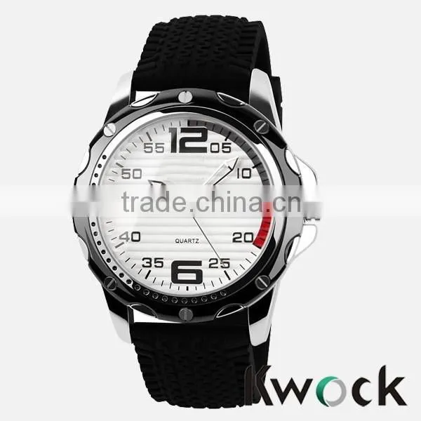 Geneva Clocks Unisex Leather Band Quartz Vogue WristWatch Alloy Women Men Watch Luxury Brand Hot Promotions photo-5