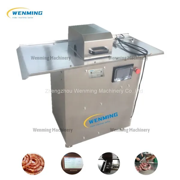 Semi-Automatic Sausage Linker Machine Electric Sausage Tying Machine-Sausage Knoting Machine for Sale photo-3