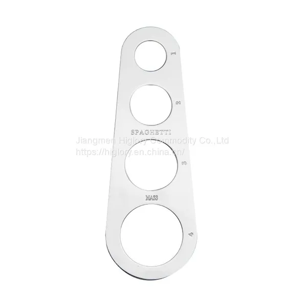 Kitchen Measuring Tool Stainless Steel Spaghetti Noodle Cake Pizza Measurer for Pasta photo-2