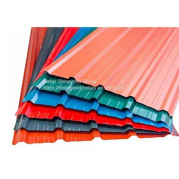 Color Coated Corrugated Steel Plate