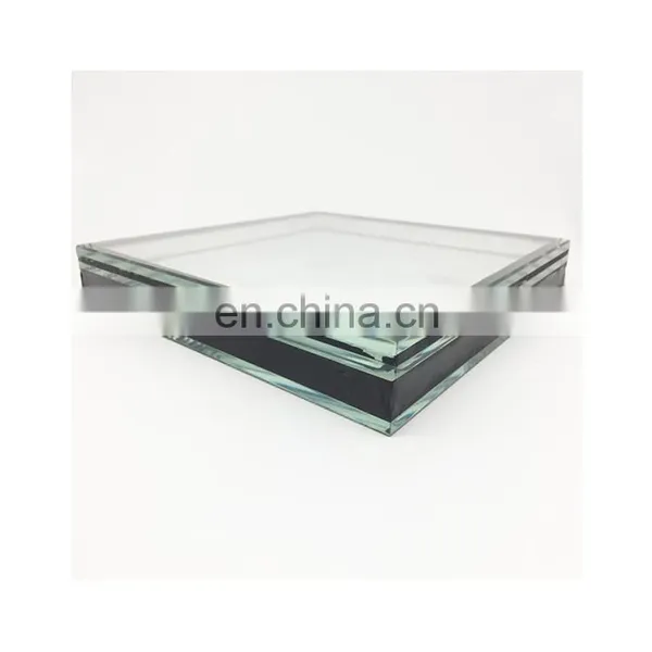 High Quality Hollow Glass Doors and Windows Triangular Sliding Low-E Tempered Double Pane Glass photo-2