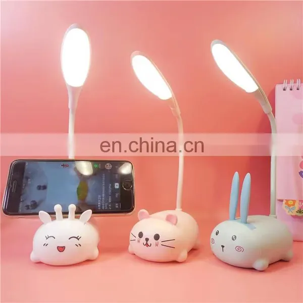 Novelty Design Lovely Led Cartoon Portable Table Lamp photo-2