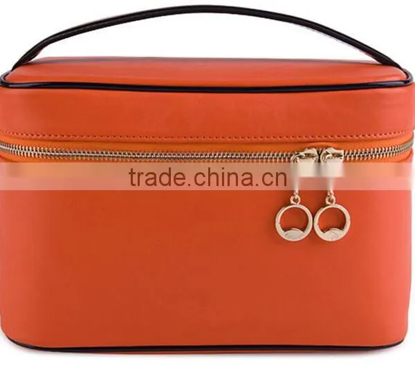 Large Cosmetic Bag Travel Makeup Organizer Case Holder,custom Fabric Beauty Cosmetic Case,soft Cosmetic Train Case photo-2