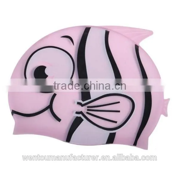 Swimming Cap Silicon Child Diving Waterproof Swimming Cap photo-2