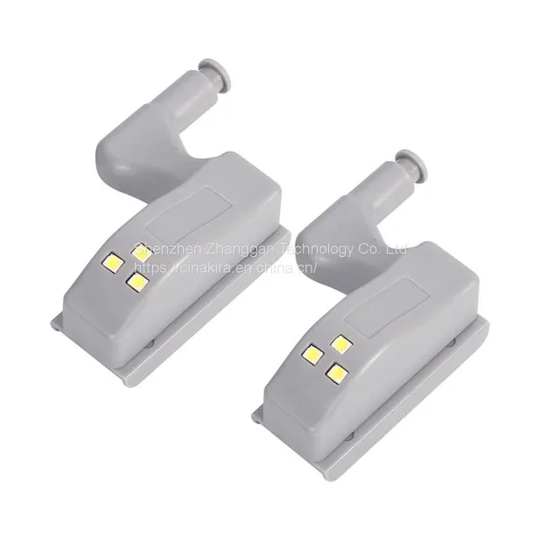 10 PCS Hinge Led Sensor Light, Led Hinge Lights for Cabinets, Cabinet Hinge Led Light Hinge Led Light for Cabinet Doors Hinge Sensor Light photo-3