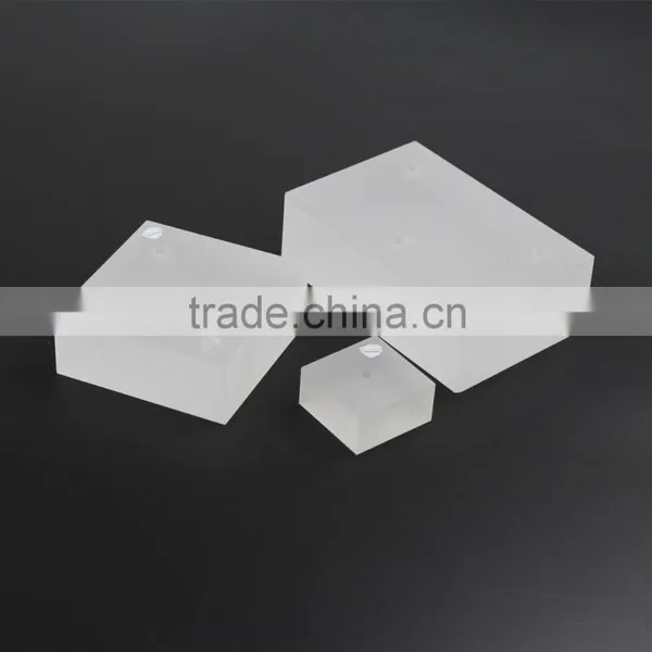 Frosted Acrylic Watch Display Stand Cube Display Stand for Watches RW001 photo-2