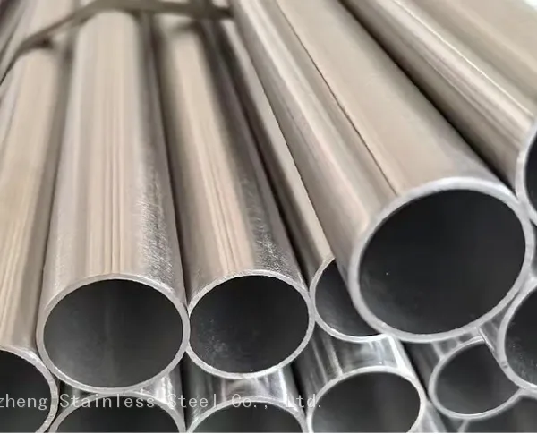 En 1.4404 1.5in Efw Welding Polished Hl Hair Line Round Stainless Steel Tube for Ornamental Application