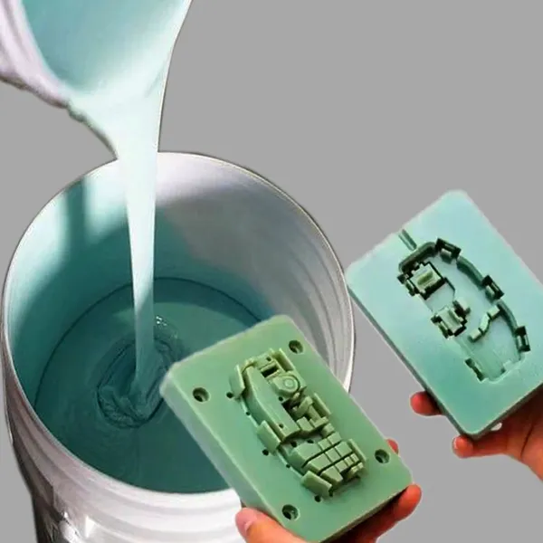 Platinum-cured Silicone Rubber for Candy Molds and Pattern Molds Translucence 1:1 High Tear Resistance