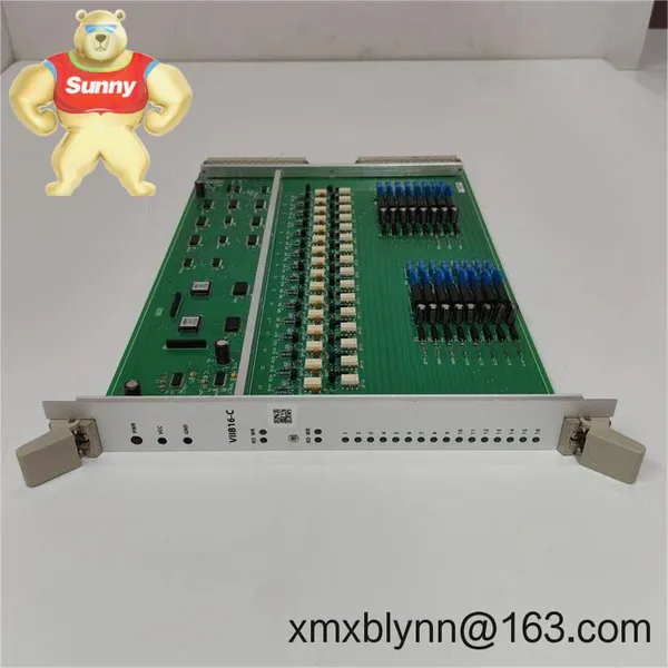 ALSTOM VIIB16-C 12011-105-00 V1.0.0 – 16‑channel isolated input module for industrial and rail control racks