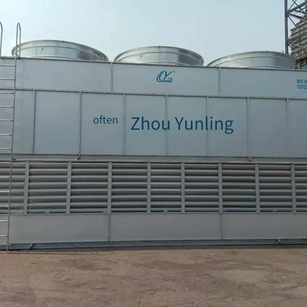 Yunling Energy-saving Square Closed Cooling Tower, Industrial Counterflow All-steel Type, Stable Operation, With Built-in Electric Heating photo-2