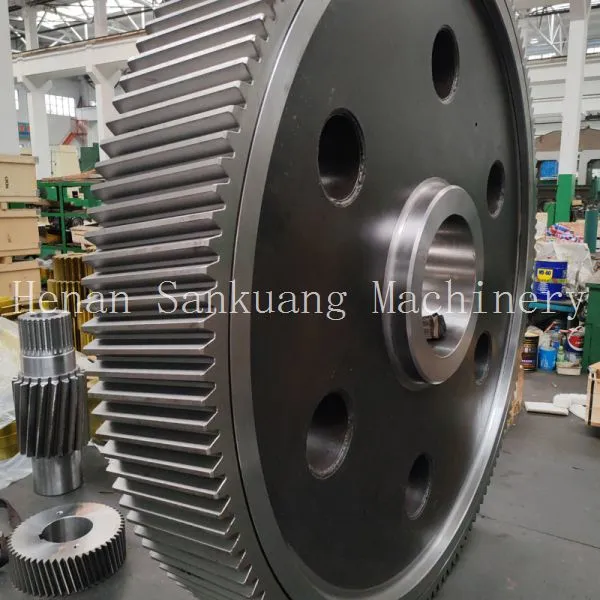 Custom Gear Large Module Gear With Hardened Surface for Construction Machinery photo-4