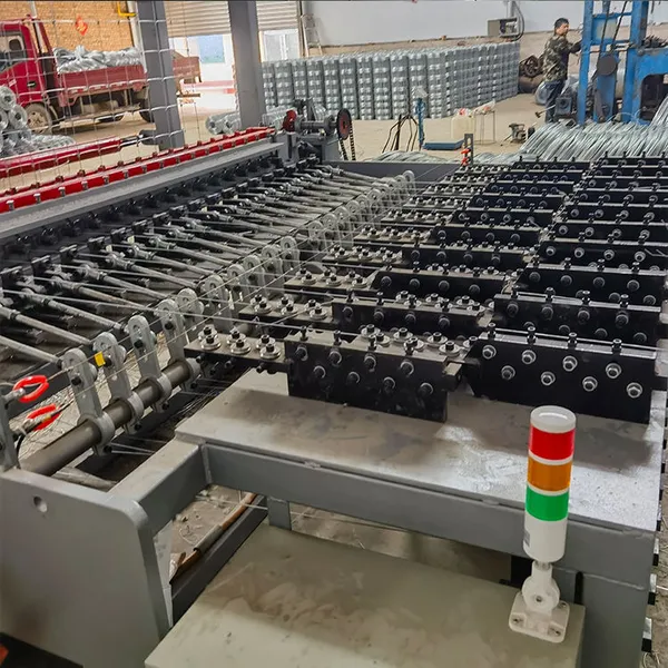 Automatic Hinged Lawn Fencing Production Machine, PLC Pump, Motor, and Gears, Suitable for Construction and Agricultural Metal Wire Mesh Equipment photo-5