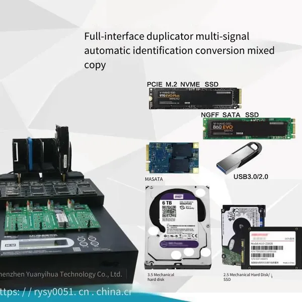 mu Hard Disk Copier, Pcie Copier, Offline Copying, One - Key Fast Copying, Supports M.2, Sata, Msata, Low - Level Copying, Up103 photo-3