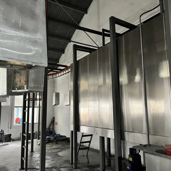 Adjustable Speed Automated Metal Tool Powder Coating Line Applied in Construction Metal‑tool Manufacturing photo-2