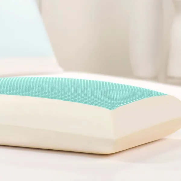Blue Bubble Gel + Memory Foam Pillow photo-3