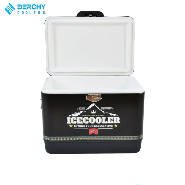 29L Reusable Metal & PP Water Resistant Eco-Friendly Durable Ice Chest Cooler for Fishing Camping and Travel photo-3