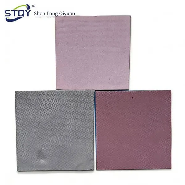 Stqy Thermal Conductive Silicone Sheet, Pvc Battery Insulation Gasket, Soft Led Light Adhesive Heat Dissipation Silicone Pad, High Temperature Resistant photo-5