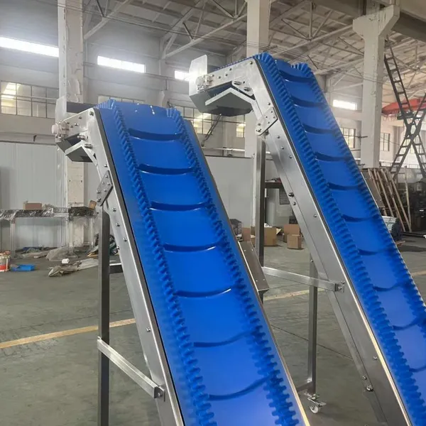 Manufacturer Custom Food Grade Belt Elevator & Stainless Steel Processing Conveyor
