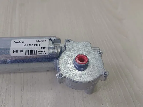 NIDEC 404.157 24V DC Worm Geared Motor High Torque Brushed Reduction Motor For Automation & Vending Equipment