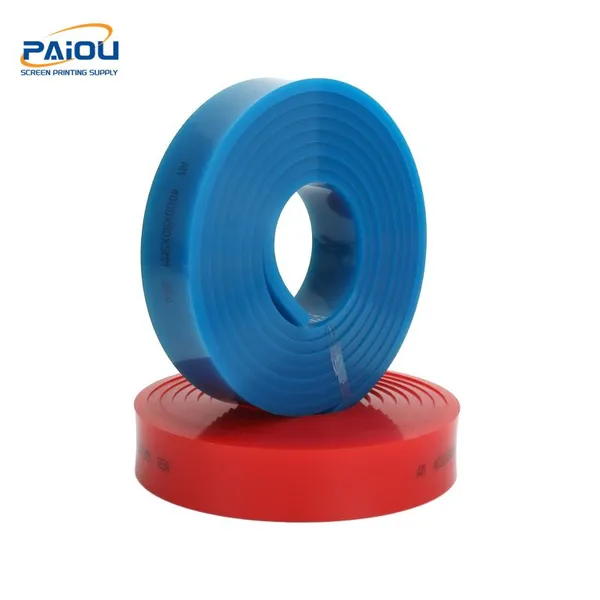 Hot Sale 50*9mm 65 75 85 Flat Shape Screen Printing Squeegee Rubber
