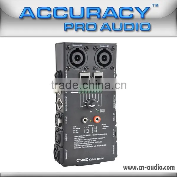 Accuracy Environmental Friendly New Material Cable Tester CT-04B photo-2