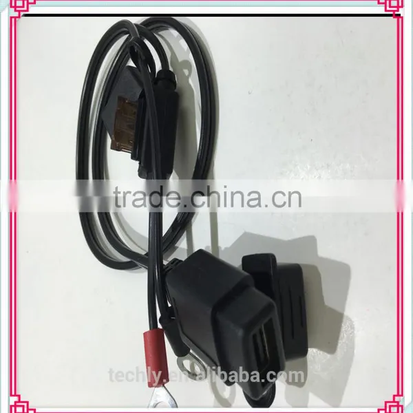 Female Standard 2.0 USB Charger Cable With 7.5A Fused Lead Wire Cable photo-4