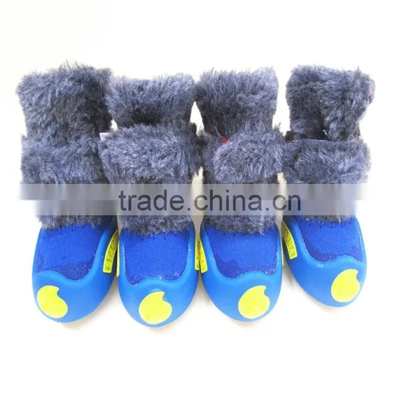 Factory Direct Sell Teddy Puppy Fall Winter Warm Waterproof Dog Boots Pet Shoes photo-5