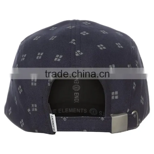Custom Logo Wholesale Design Your Own 5 Panel Hat Cap/Blank Wholesale 5 Panel Hats/Leather Strap 5 Panel Hats photo-4