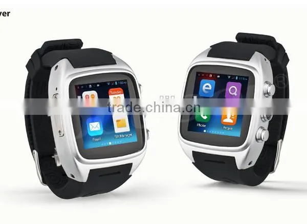 Waterproof 1.54 Inch Smartwatch Cheap Bluetooth Watch for Iphone Touch Screen TFT Lcd Smart Watch Mobile Phone White photo-3